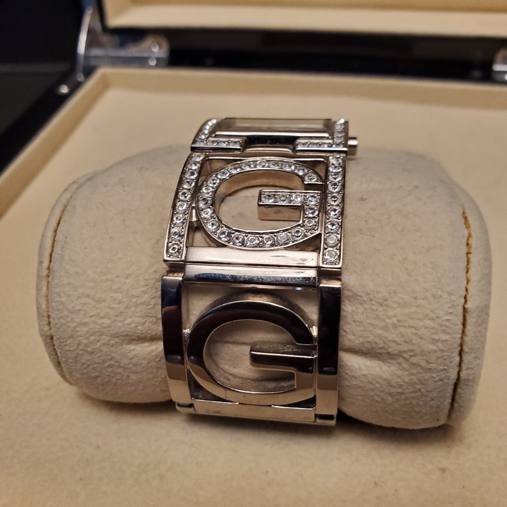 Guess Rhinestone Bangle Wristwatch - Picture 7 of 11